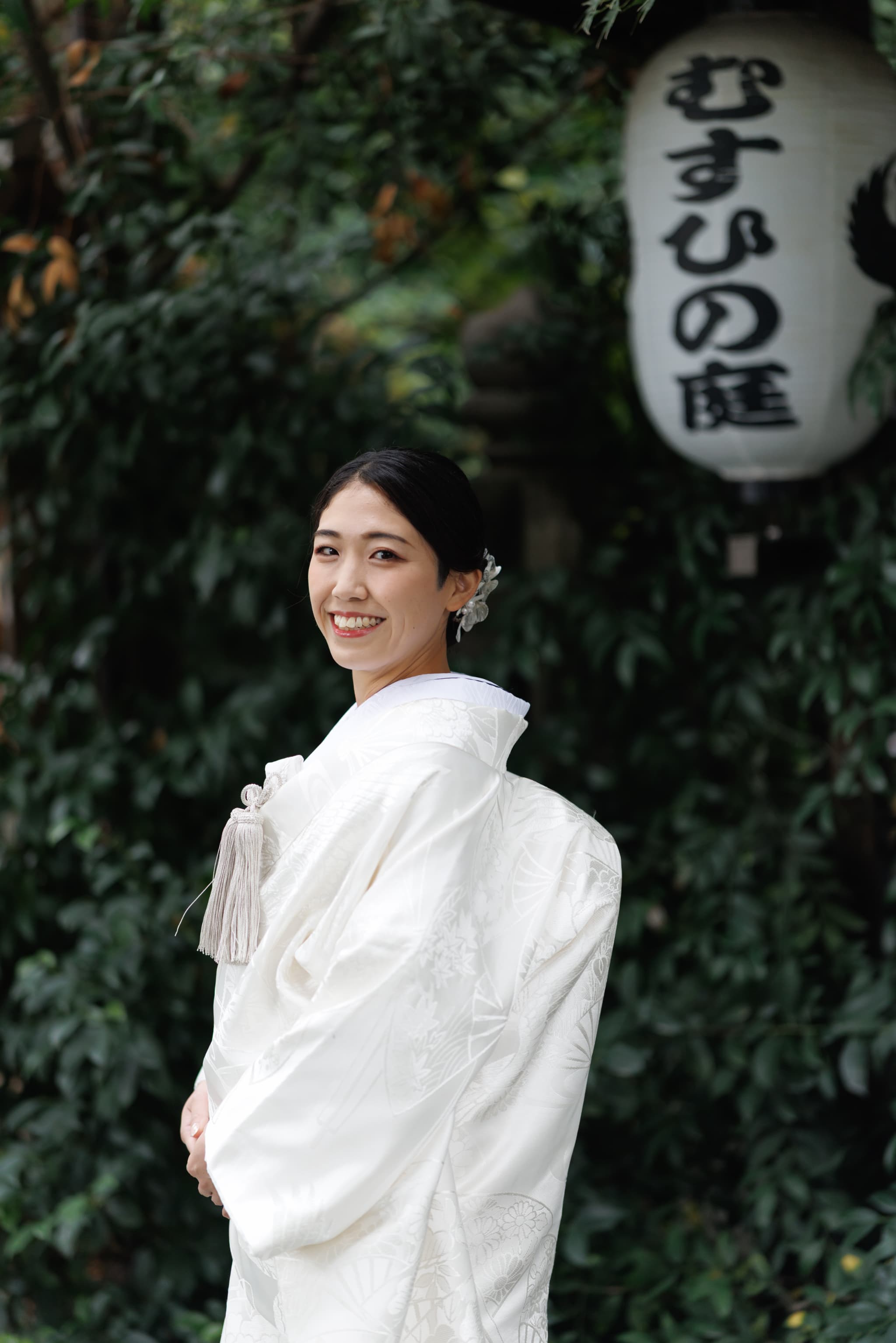 川越熊野神社で叶える、凛とした神前式ロケーションフォト